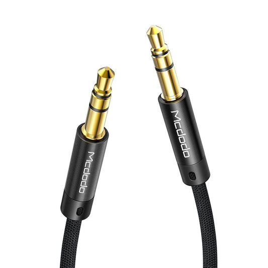 Audio Cable 3.5mm - 3.5mm McDodo CA-6640, 1.2m, Black