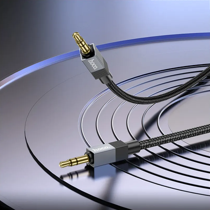 Audio-Kabel 3.5mm - 3.5mm HOCO UPA32, 1m, Schwarz