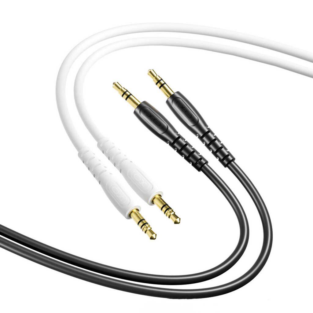 Audio-Kabel 3.5mm - 3.5mm XO Design NB-R270, 1m, Schwarz