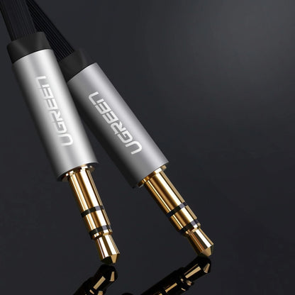 Audio-Kabel 3.5mm - 3.5mm UGREEN AV119 Angled, 2m, Schwarz