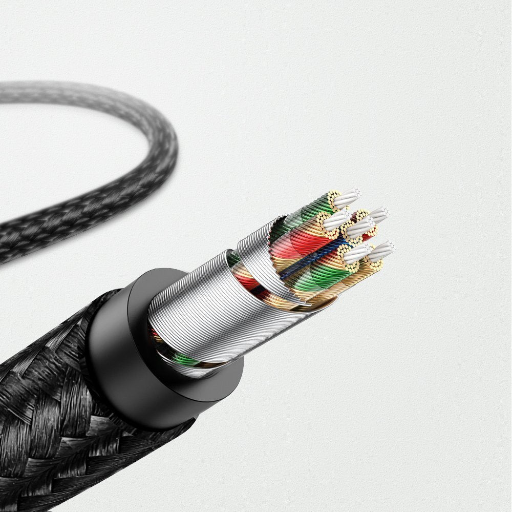 Audio-Kabel Lightning - 3.5mm UGREEN US315 (70509), 1m, Schwarz