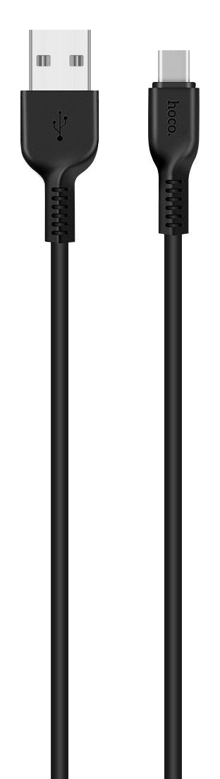 USB-A - USB-C Daten- und Ladekabel HOCO Flash X20, 18W, 2m, Schwarz