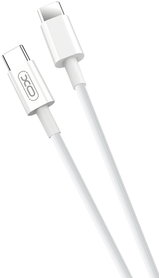 USB-C Daten- und Ladekabel - USB-C XO Design NB124, 40W, 1m, Weiß