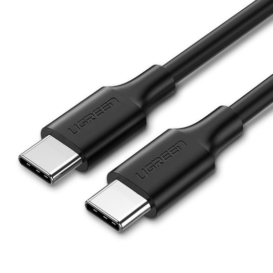 USB-C Data and Charging Cable - USB-C UGREEN US286, 60W, 1m, Black