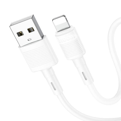 Daten- und Ladekabel USB-A - Lightning HOCO X83 Victory, 18W, 1m, Weiß