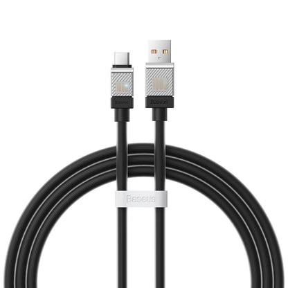 Baseus CoolPlay USB-A to USB-C Data and Charging Cable, 100W, 1m, Black CAKW000601