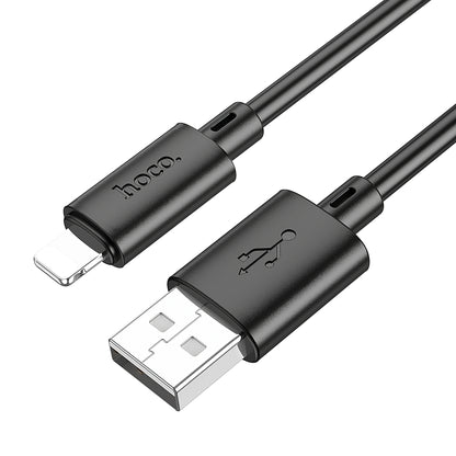 HOCO X88 USB-A auf Lightning Kabel 18W 1m | Schwarz | 2.4A