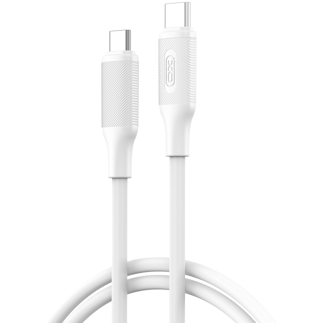 Daten- und Ladekabel USB-C - USB-C XO Design NB-Q265B, 60W, 1m, Weiß