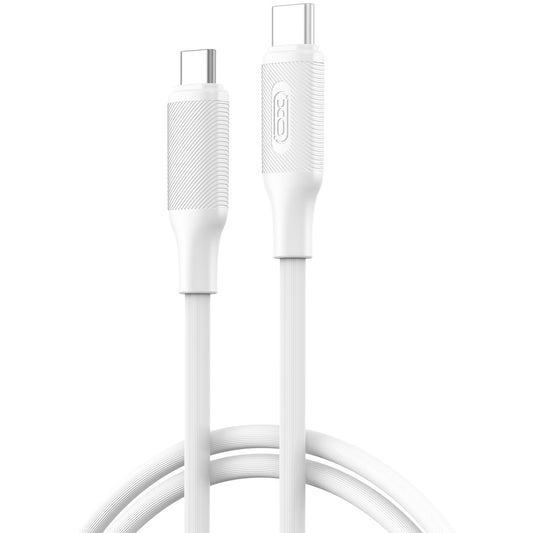 Daten- und Ladekabel USB-C - USB-C XO Design NB-Q265B, 60W, 1m, Weiß
