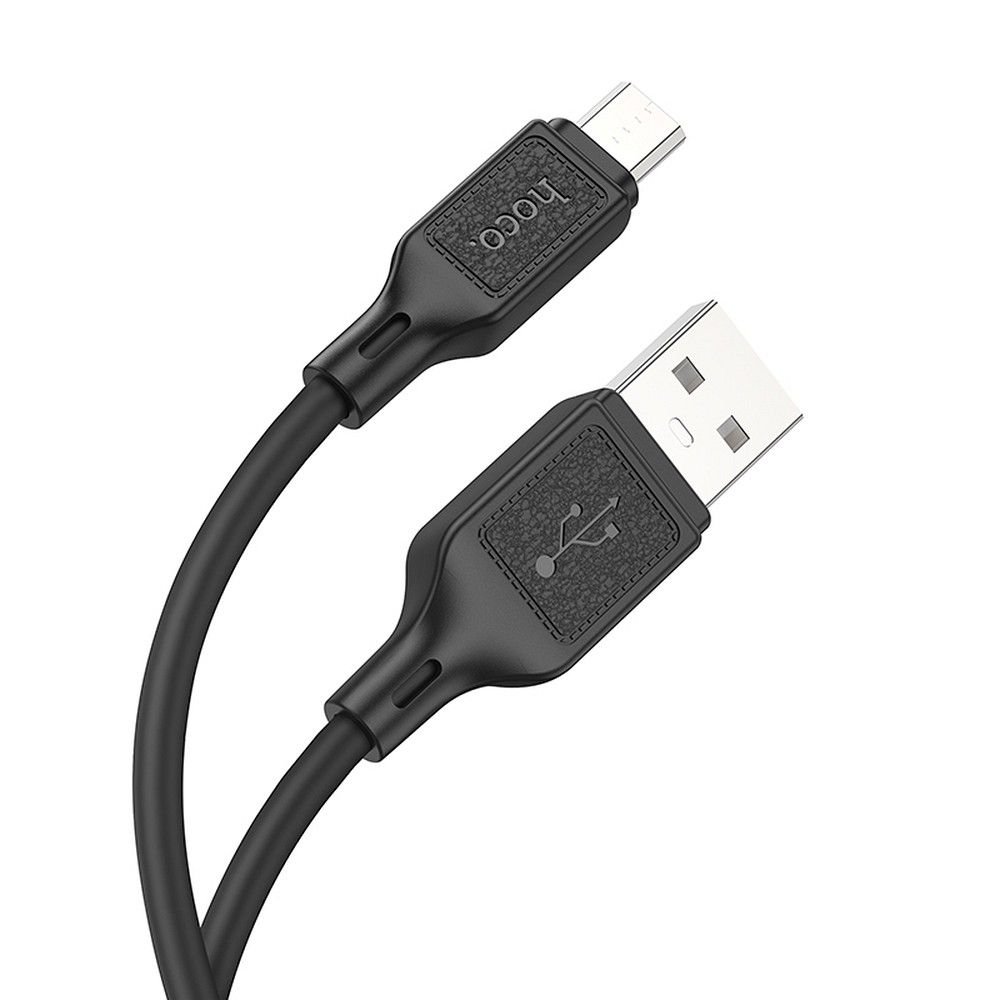 Daten- und Ladekabel USB-A - microUSB HOCO X90, 18W, 1m, Schwarz 