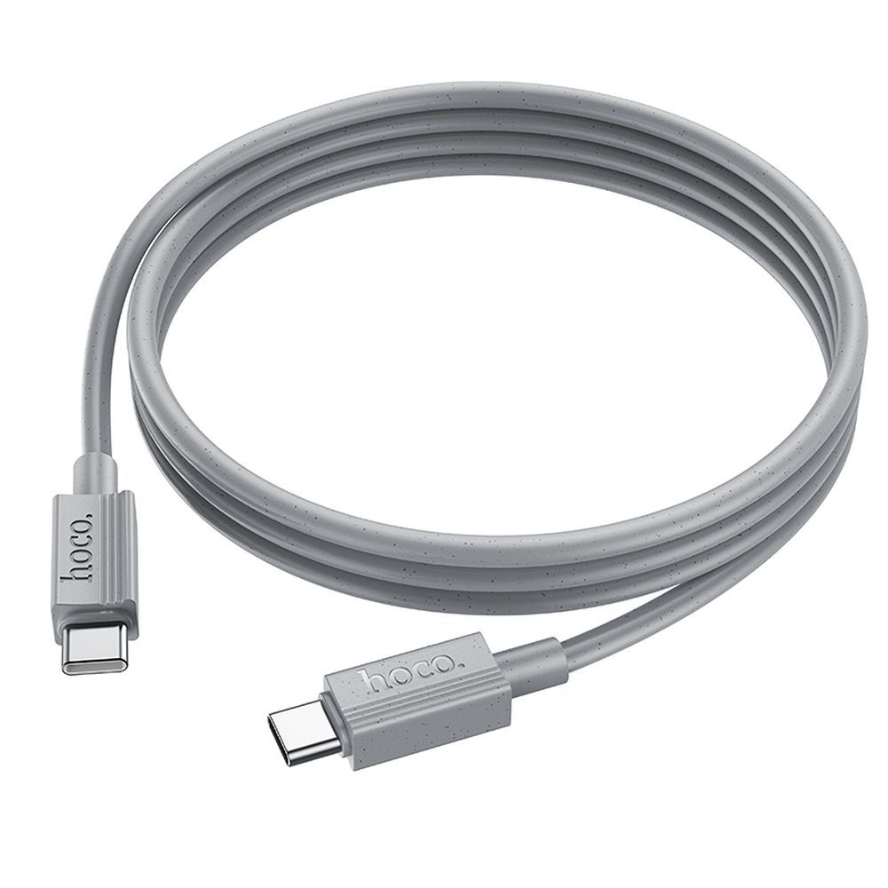 USB-C Daten- und Ladekabel - USB-C HOCO X107, 60W, 1m, Grau