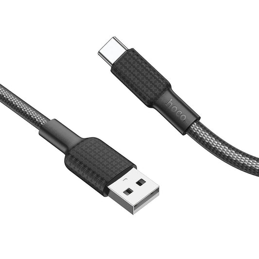 Daten- und Ladekabel USB-A - USB-C HOCO X69, 18W, 1m, Schwarz