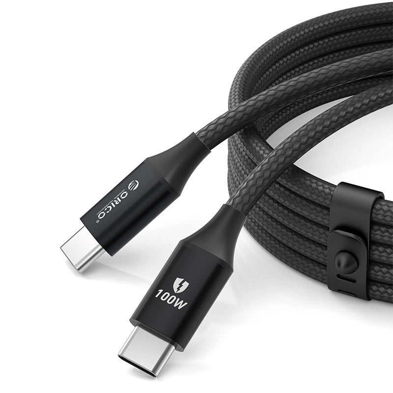 USB-C Daten- und Ladekabel - USB-C Orico CDX, 100W, 1m, Schwarz