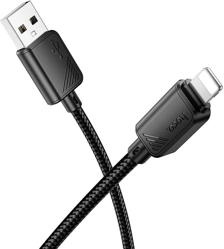 Daten- und Ladekabel USB-A - Lightning HOCO X113, 18W, 1m, Schwarz