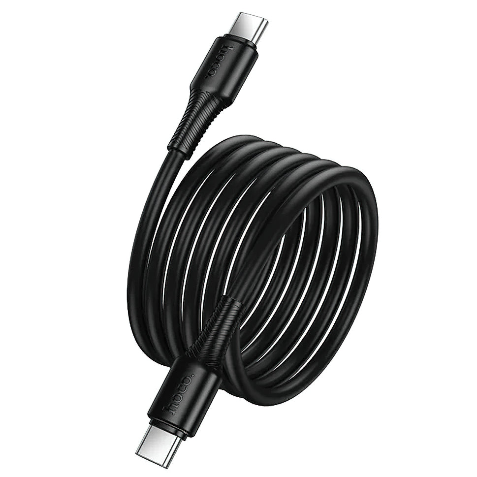 USB-C Daten- und Ladekabel - USB-C HOCO X120, 60W, 1m, Schwarz