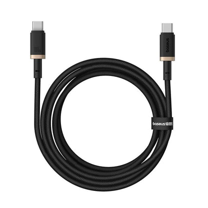 USB-C Data and Charging Cable - USB-C Baseus Dura Series, 100W, 2m, Gold P10377803U01-03