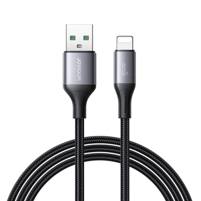 USB-A to Lightning Data and Charging Cable Joyroom S-A28 Flash, 18W, 2m, Black