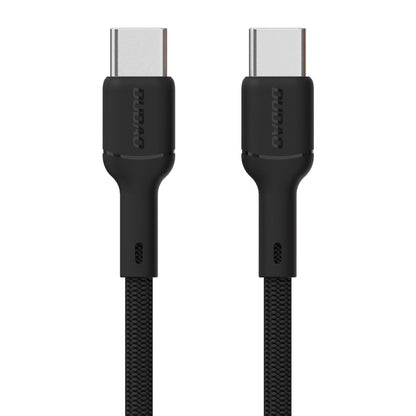 Daten- und Ladekabel USB-C - USB-C Dudao L9C, 65W, 1m, Schwarz
