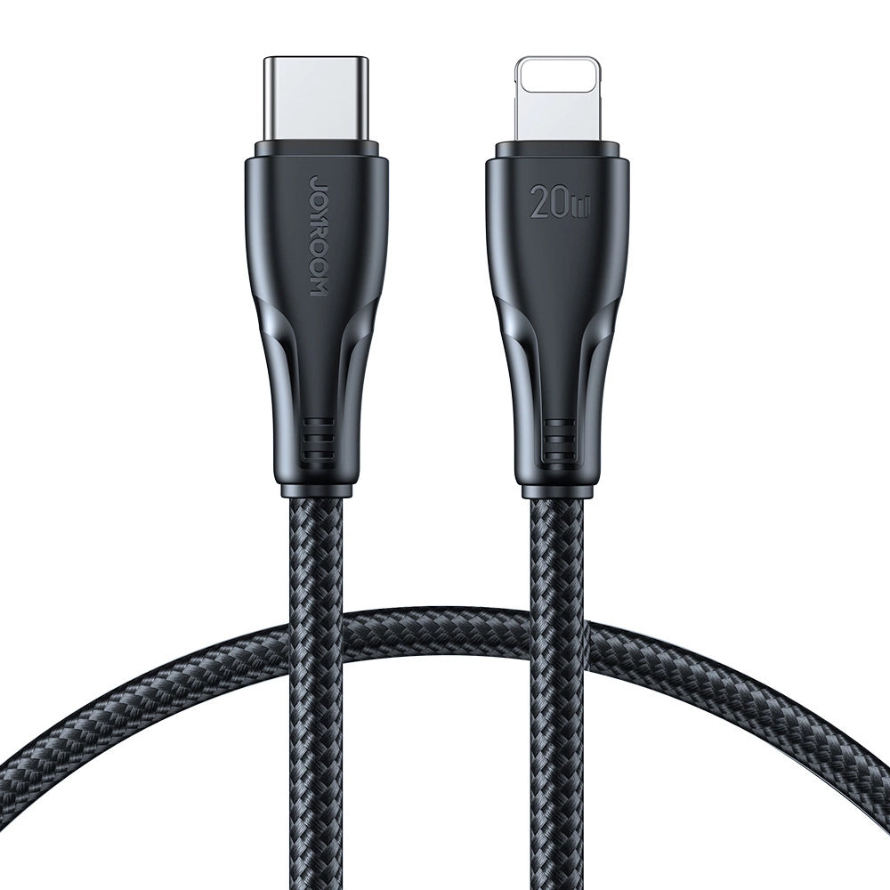 Daten- und Ladekabel USB-C - Lightning Joyroom S-A11, 20W, 1.2m, Schwarz