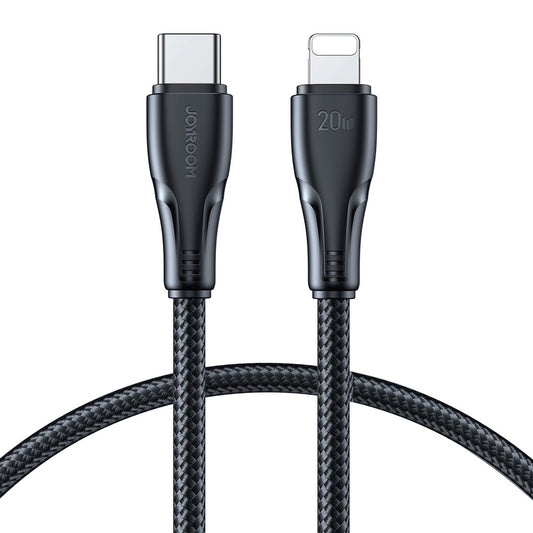 Daten- und Ladekabel USB-C - Lightning Joyroom S-A11, 20W, 1.2m, Schwarz