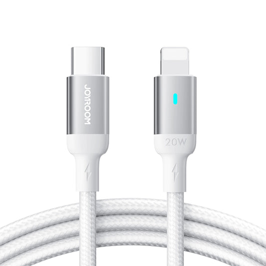 Daten- und Ladekabel USB-C - Lightning Joyroom S-A10, 20W, 1.2m, Weiß