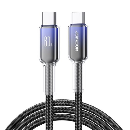 Daten- und Ladekabel USB-C - USB-C Joyroom S-A42, 60W, 1.2m, Schwarz