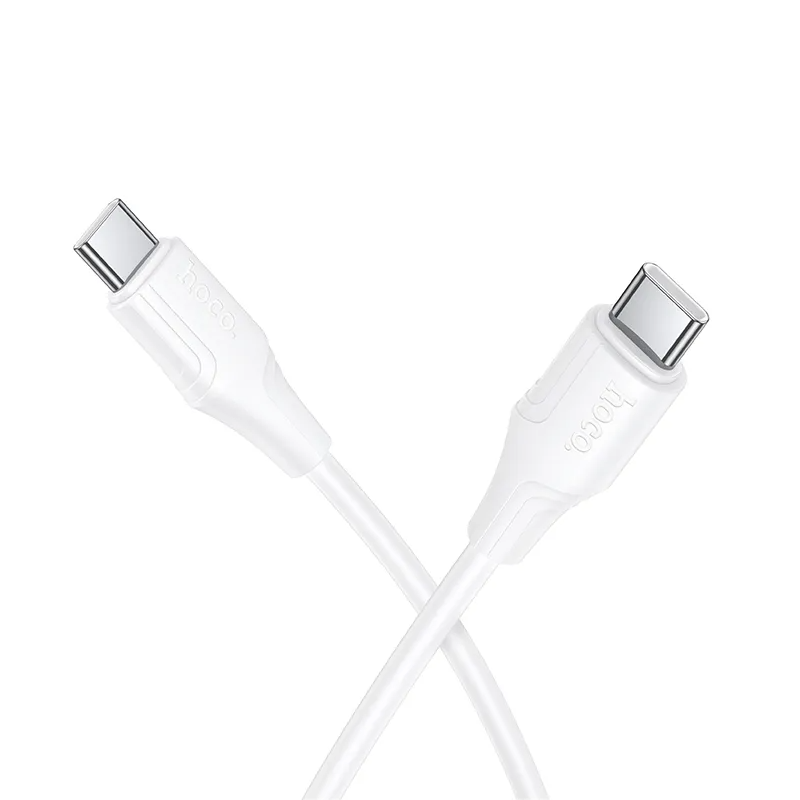 USB-C Daten- und Ladekabel - USB-C HOCO X124, 60W, 1m, Weiß