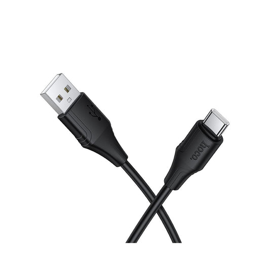 Daten- und Ladekabel USB-A - USB-C HOCO X124, 18W, 1m, Schwarz