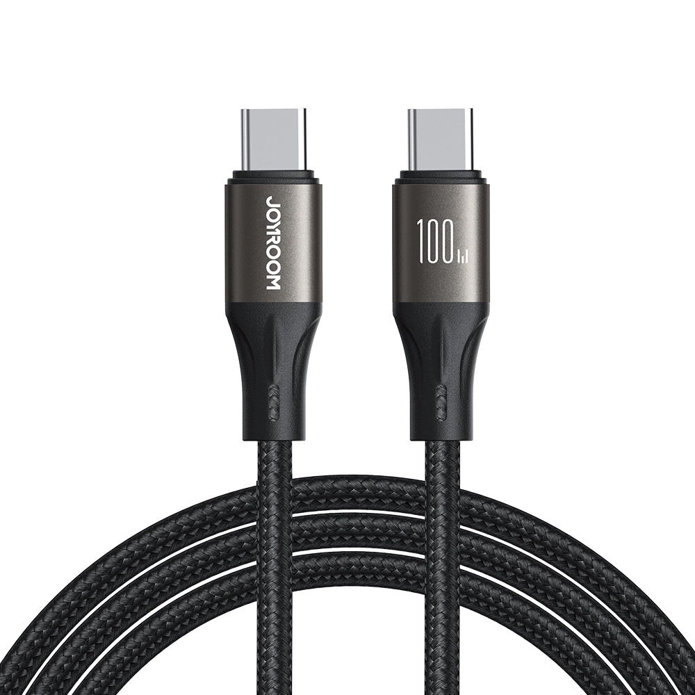 USB-C Daten- und Ladekabel - USB-C Joyroom S-A25 Light-Speed, 100W, 1.2m, Schwarz