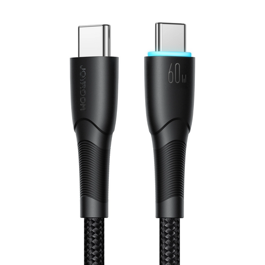 USB-C Daten- und Ladekabel - USB-C Joyroom S-A32, 60W, 1m, Schwarz