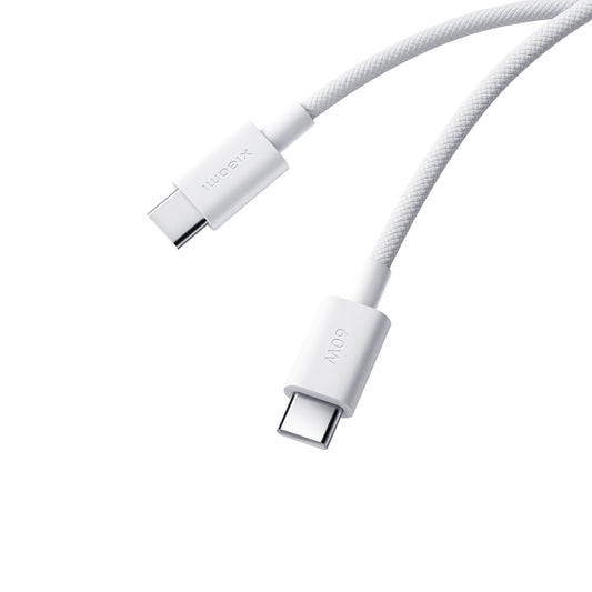 USB-C Daten- und Ladekabel - USB-C Xiaomi, 60W, 1m, Weiß BHR0878GL
