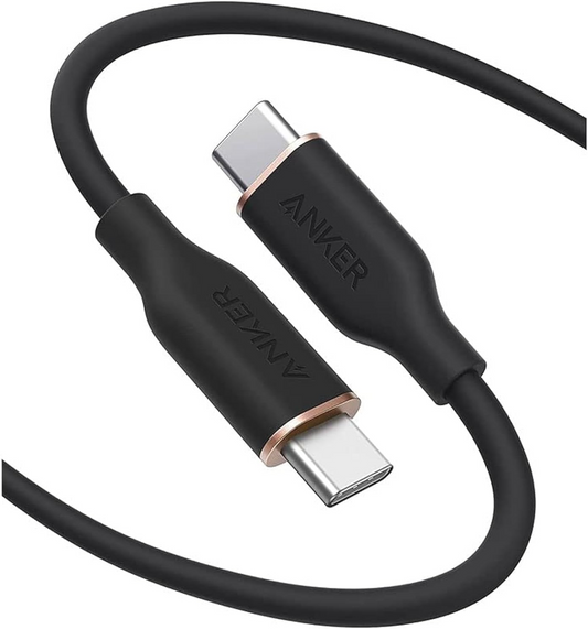 USB-C Daten- und Ladekabel - USB-C Anker PowerLine III, 100W, 0.9m, Schwarz A8552H11