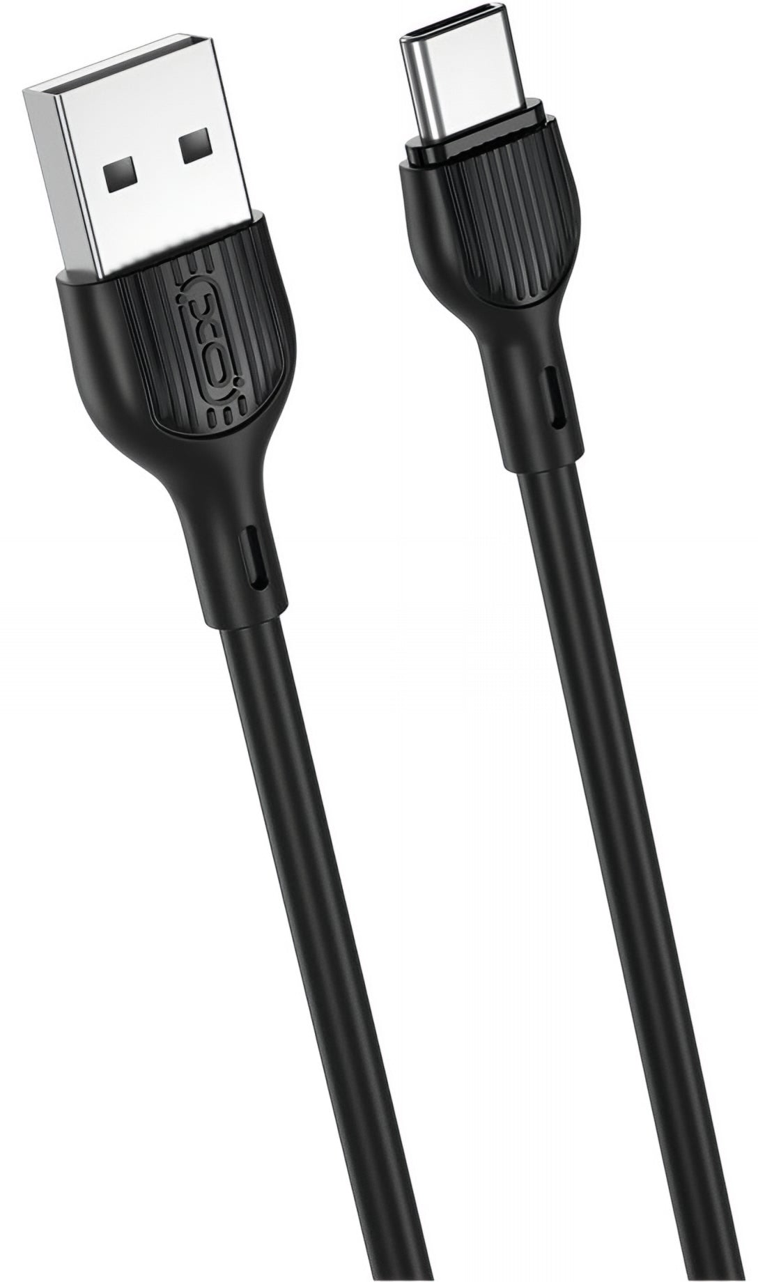 USB-A - USB-C Daten- und Ladekabel XO Design NB200, 10W, 1m, Schwarz