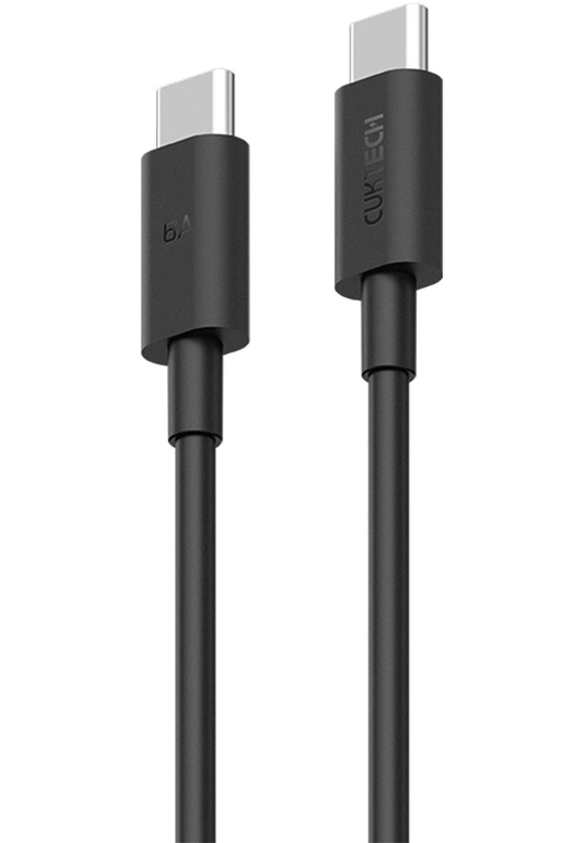 USB-C Daten- und Ladekabel - USB-C Cuktech, 240W, 1,5m, Schwarz CKCTC615NCBK