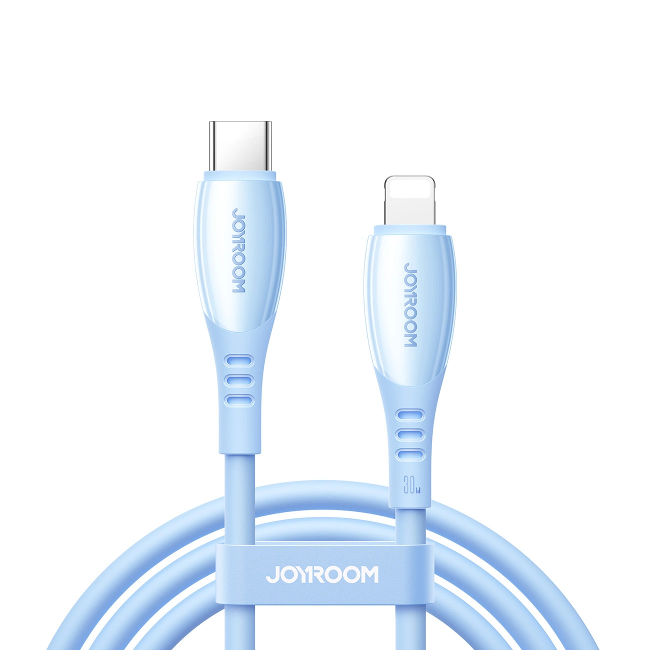Daten- und Ladekabel USB-C - Lightning Joyroom S-A59 Vibrant, 30W, 1,2m, Blau