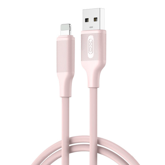Daten- und Ladekabel USB-A - Lightning XO Design NB265, 12W, 1m, Rosa