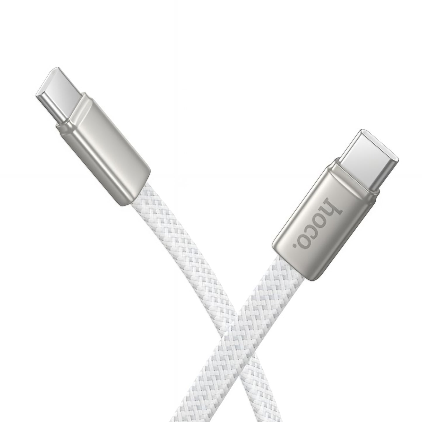 USB-C Daten- und Ladekabel - USB-C HOCO X125, 60W, 1m, Weiß