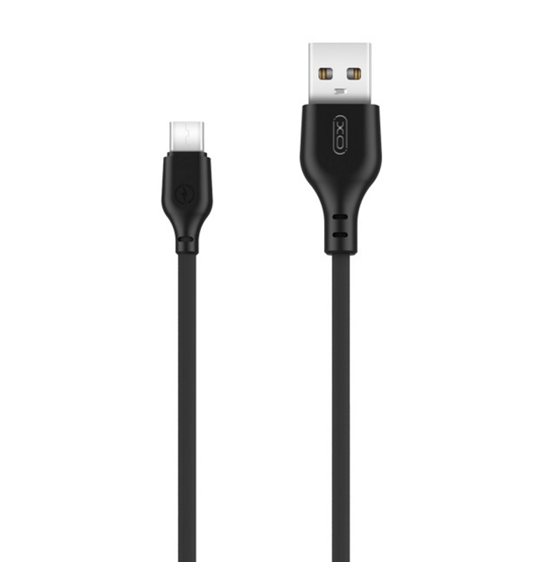 Daten- und Ladekabel USB-A - USB-C XO Design NB103, 18W, 2m, Schwarz