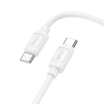 Daten- und Ladekabel USB-C - USB-C HOCO X115, 240W, 1m, Weiß