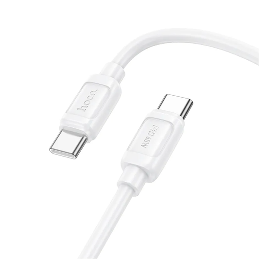 Daten- und Ladekabel USB-C - USB-C HOCO X115, 240W, 1m, Weiß