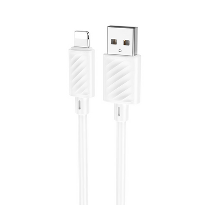 Daten- und Ladekabel USB-A - Lightning HOCO X88, 18W, 2m, Weiß