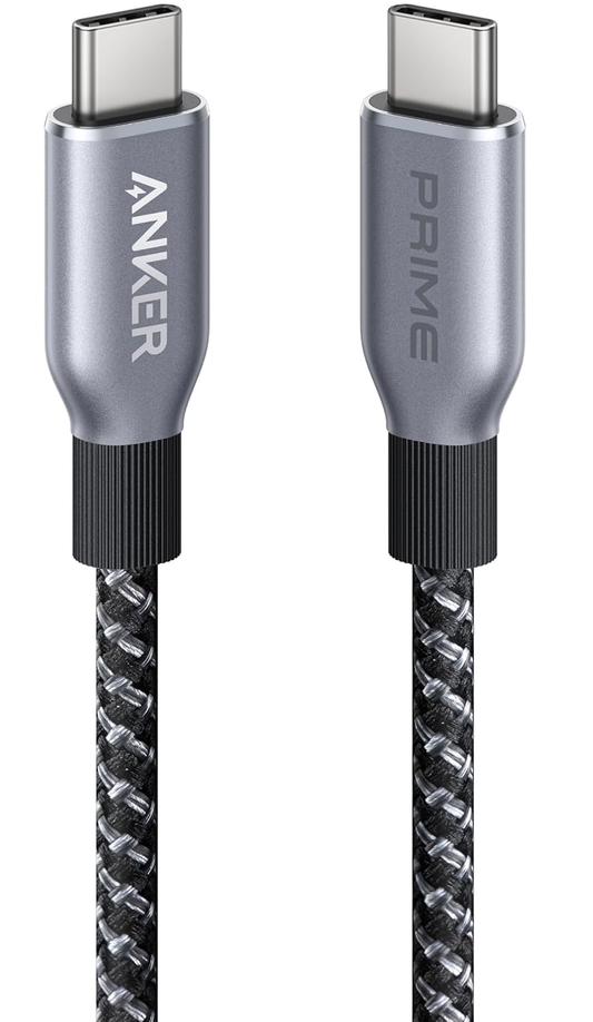 Anker Prime USB-C-auf-USB-C-Daten- und Ladekabel, 240 W, 0,9 m, Schwarz A88E2011