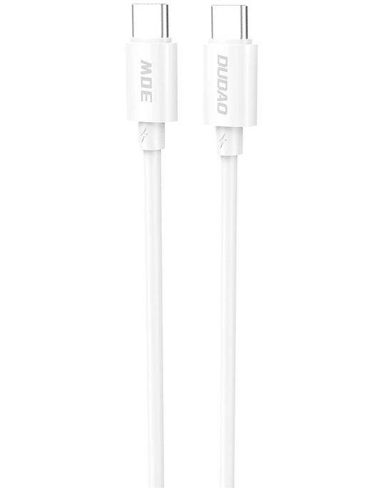 USB-C Daten- und Ladekabel - USB-C Dudao L4C, 30W, 1,2m, Weiß