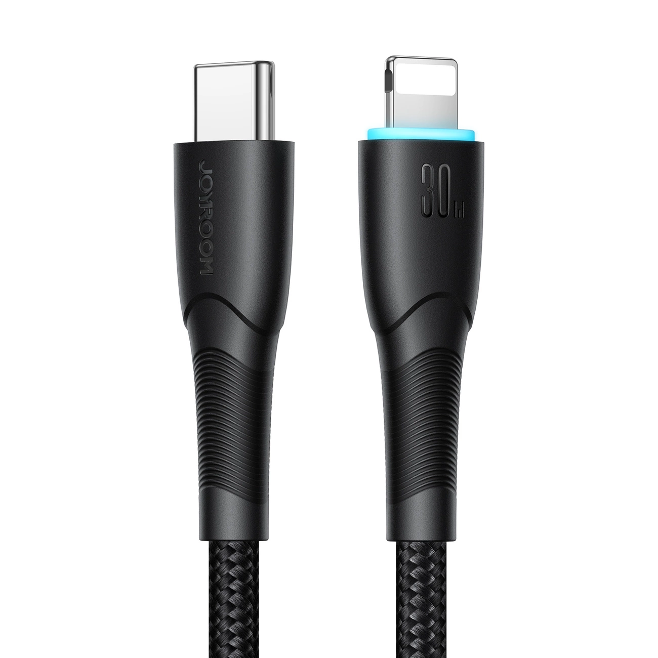 USB-C - Lightning Lade- und Datenkabel Joyroom S-A32, 30W, 1m, Schwarz