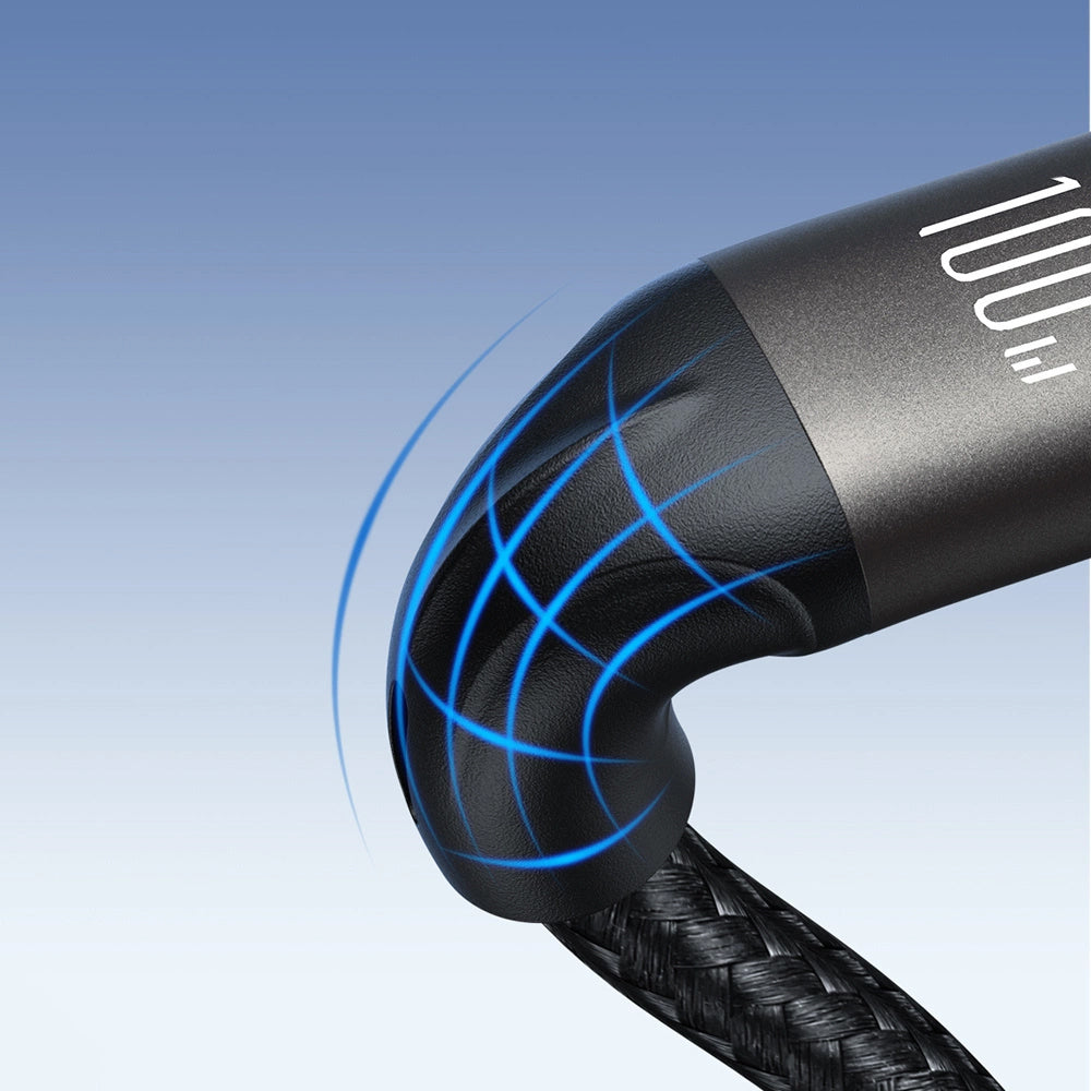 USB-C Daten- und Ladekabel - USB-C Joyroom S-A25 Light-Speed, 100W, 1.2m, Schwarz