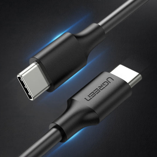 USB-C Data and Charging Cable - USB-C UGREEN US286, 60W, 1m, Black
