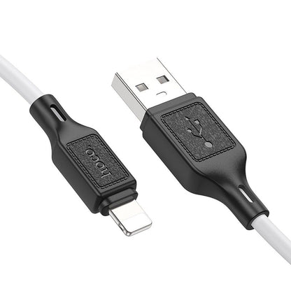 Daten- und Ladekabel USB-A - Lightning HOCO X90, 18W, 1m, Weiß