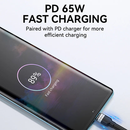 USB-C Daten- und Ladekabel - USB-C WZK WNBCC2, 65W, 2m, Schwarz