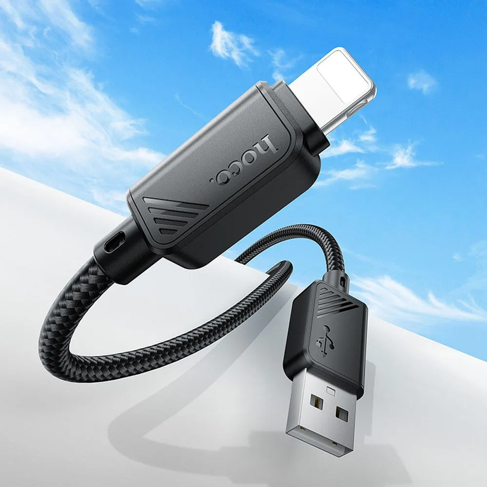 Daten- und Ladekabel USB-A - Lightning HOCO X113, 18W, 1m, Schwarz