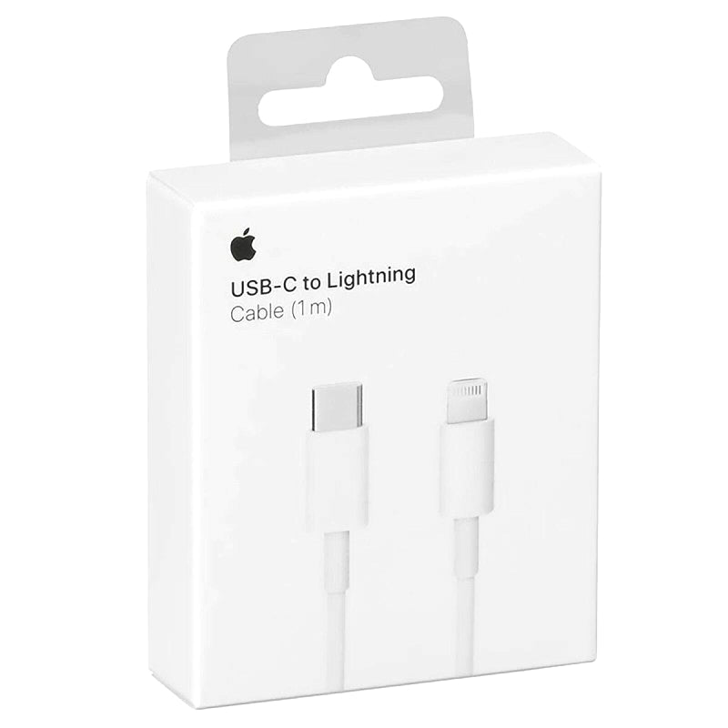 Apple USB-C - Lightning Daten- und Ladekabel, 1m, Weiß, Swap
